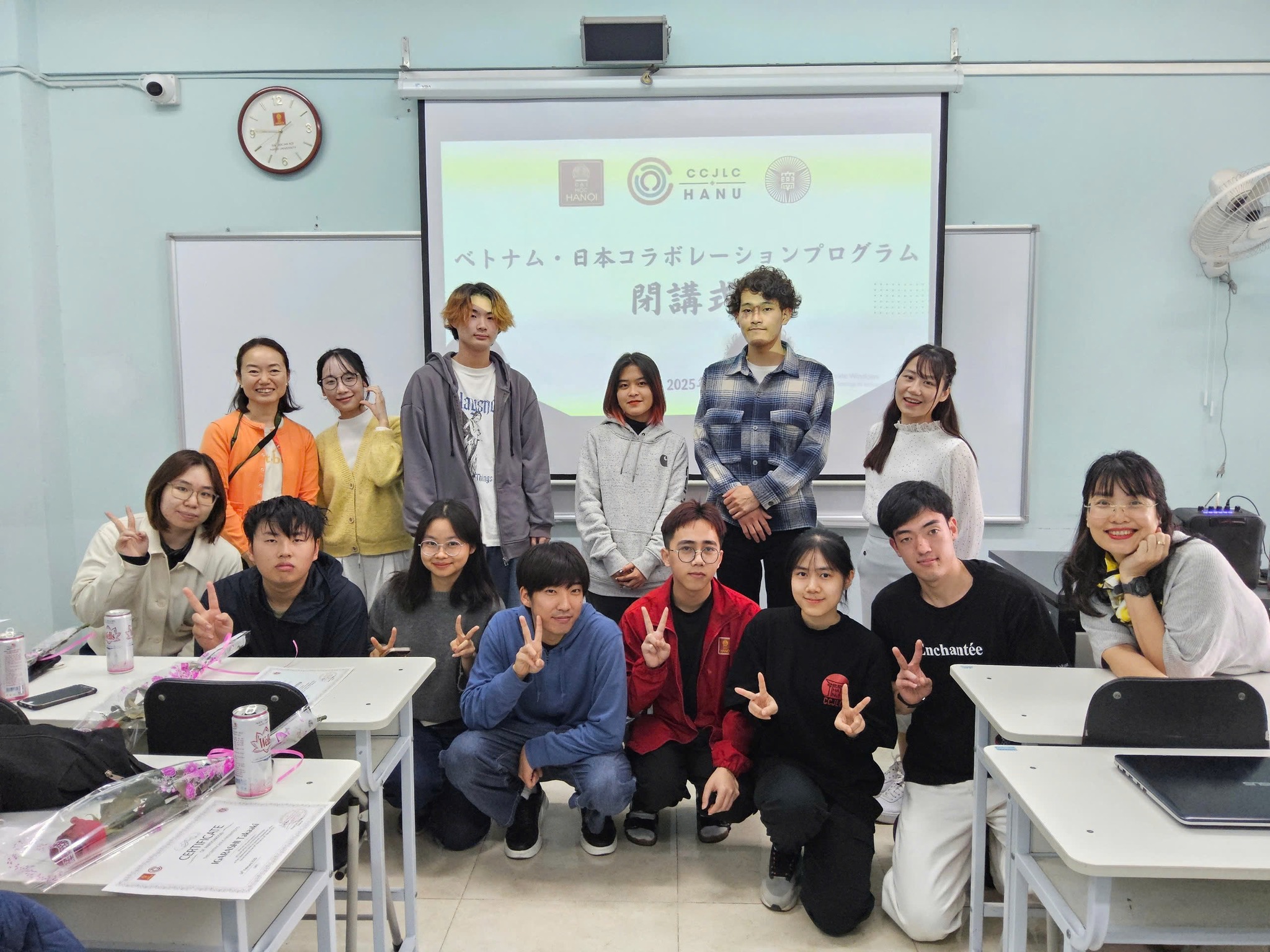 Tổng kết chuyến giao lưu cùng học sinh Trường Đại học Kinh tế Nagoya