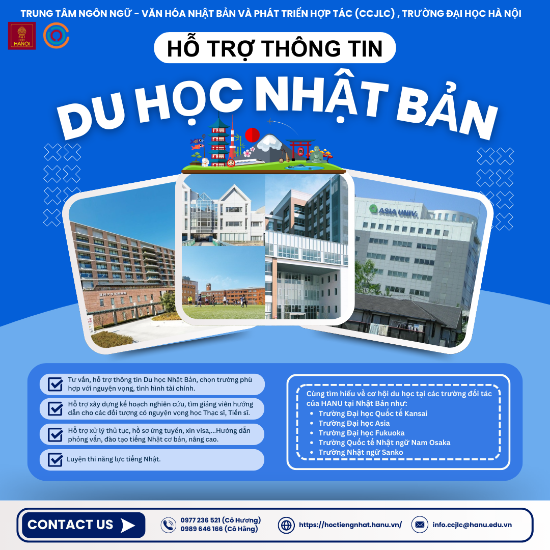 HỖ TRỢ TRUYỀN THÔNG CHƯƠNG TRÌNH DU HỌC NHẬT BẢN | TRUNG TÂM NGÔN NGỮ ...